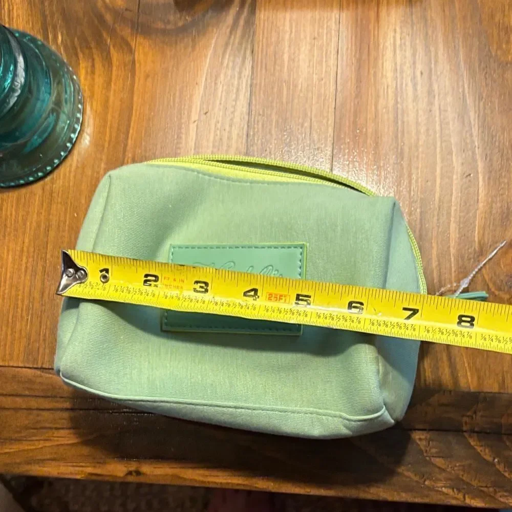 Kiehl's Mint Green Travel Pouch